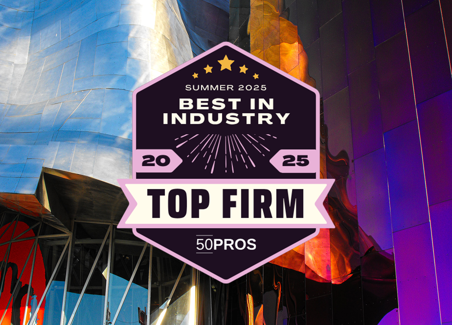 50Pros recognized Foster + Svensson as one of Summer 2025 “Best in Industry” Top Firms