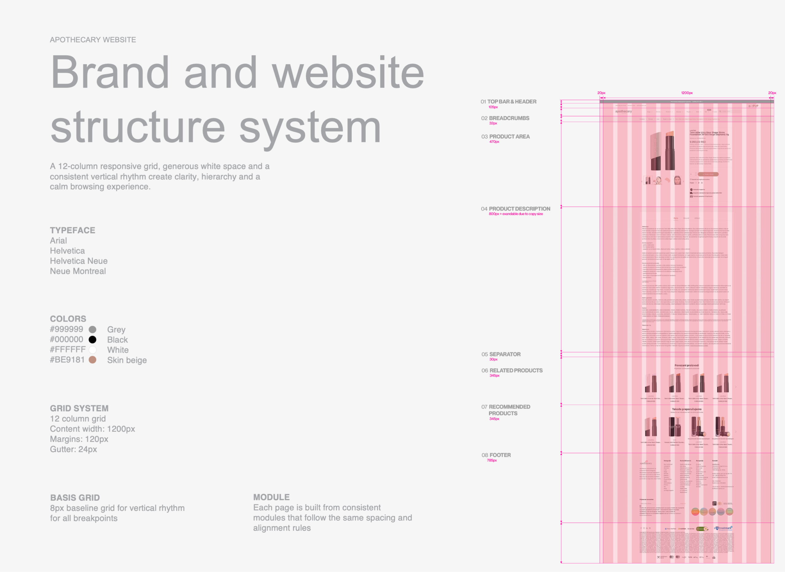 Apothecary brand refresh