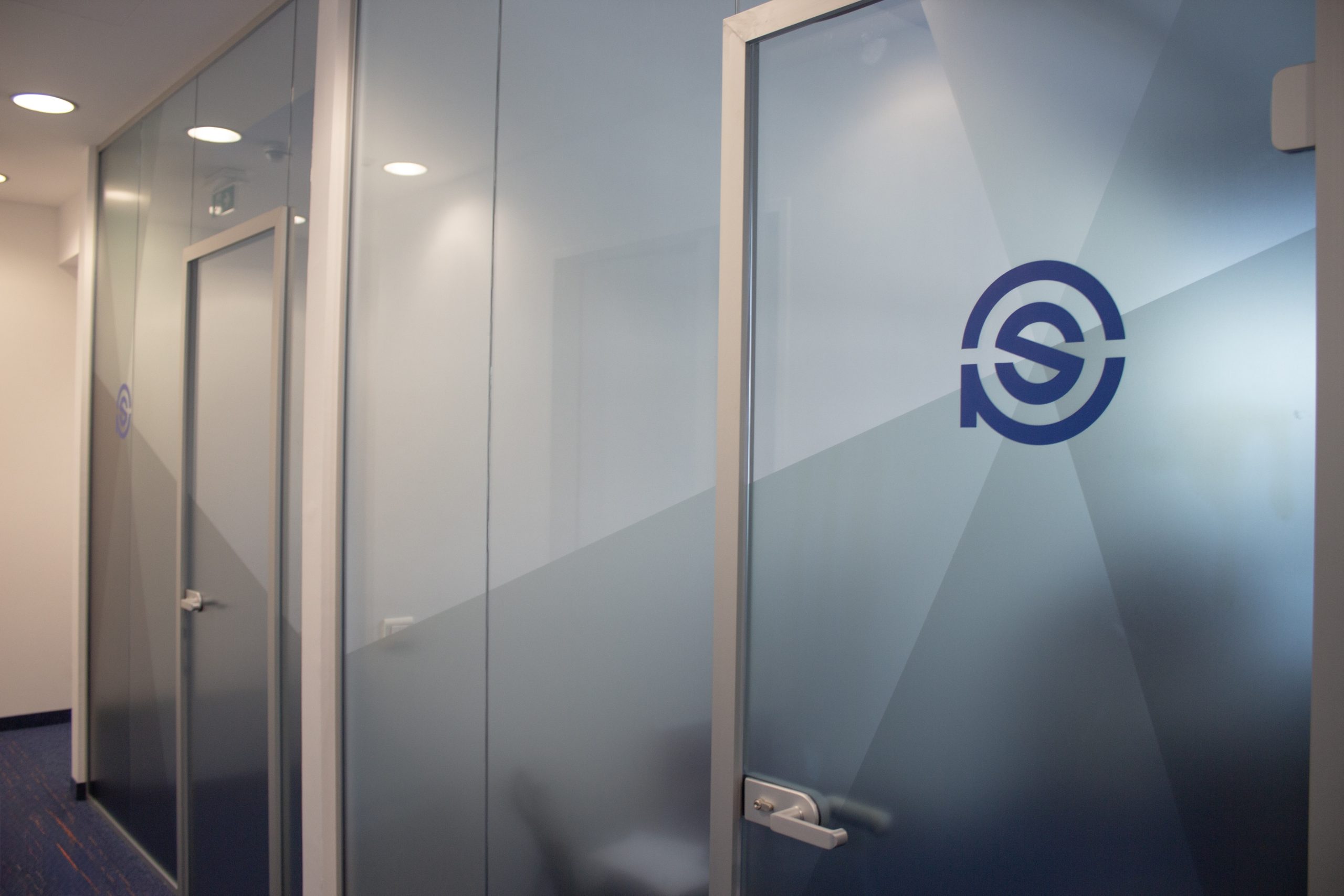 URSAPHAM Serbia office glass-wall branding