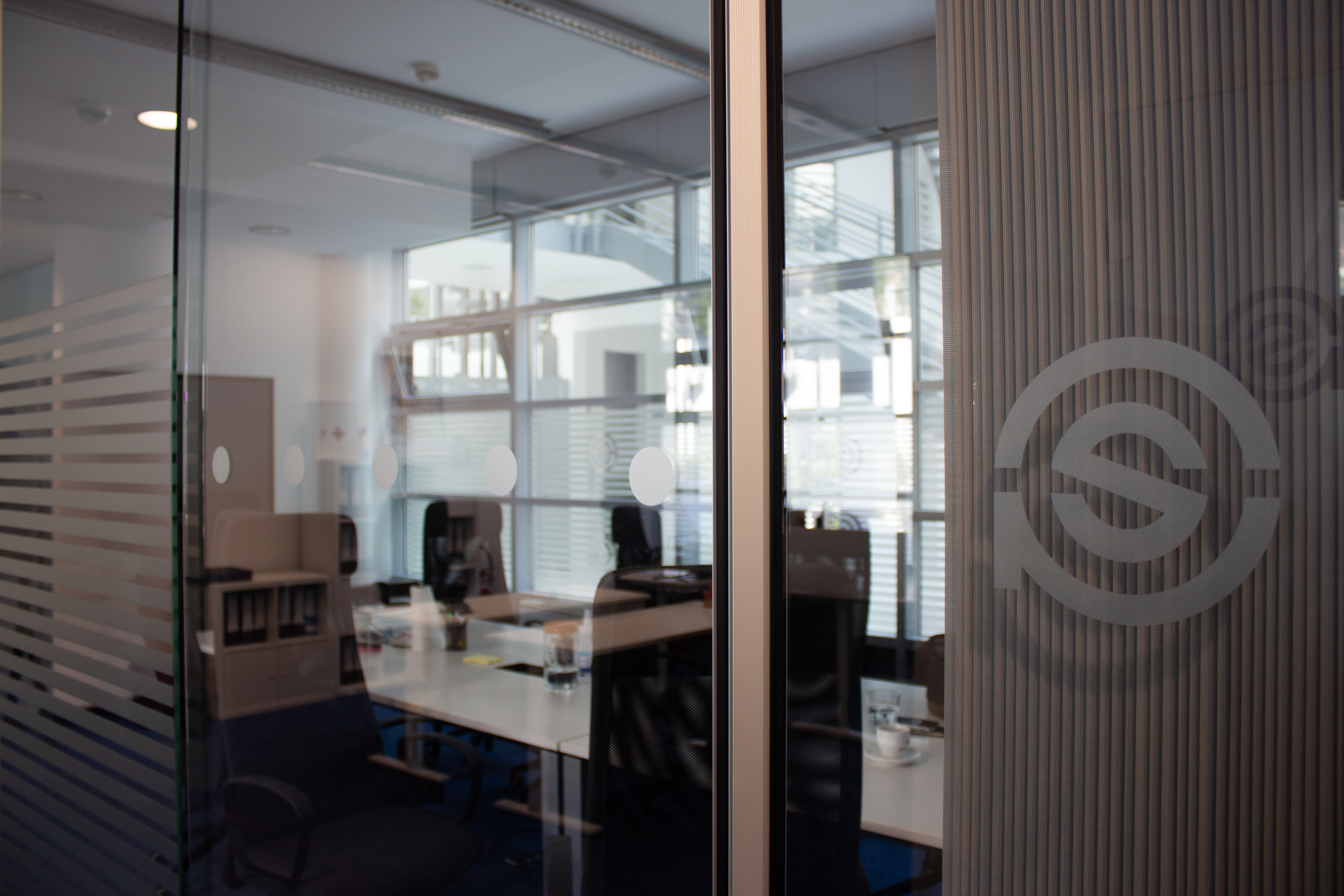 URSAPHAM Serbia office glass-wall branding