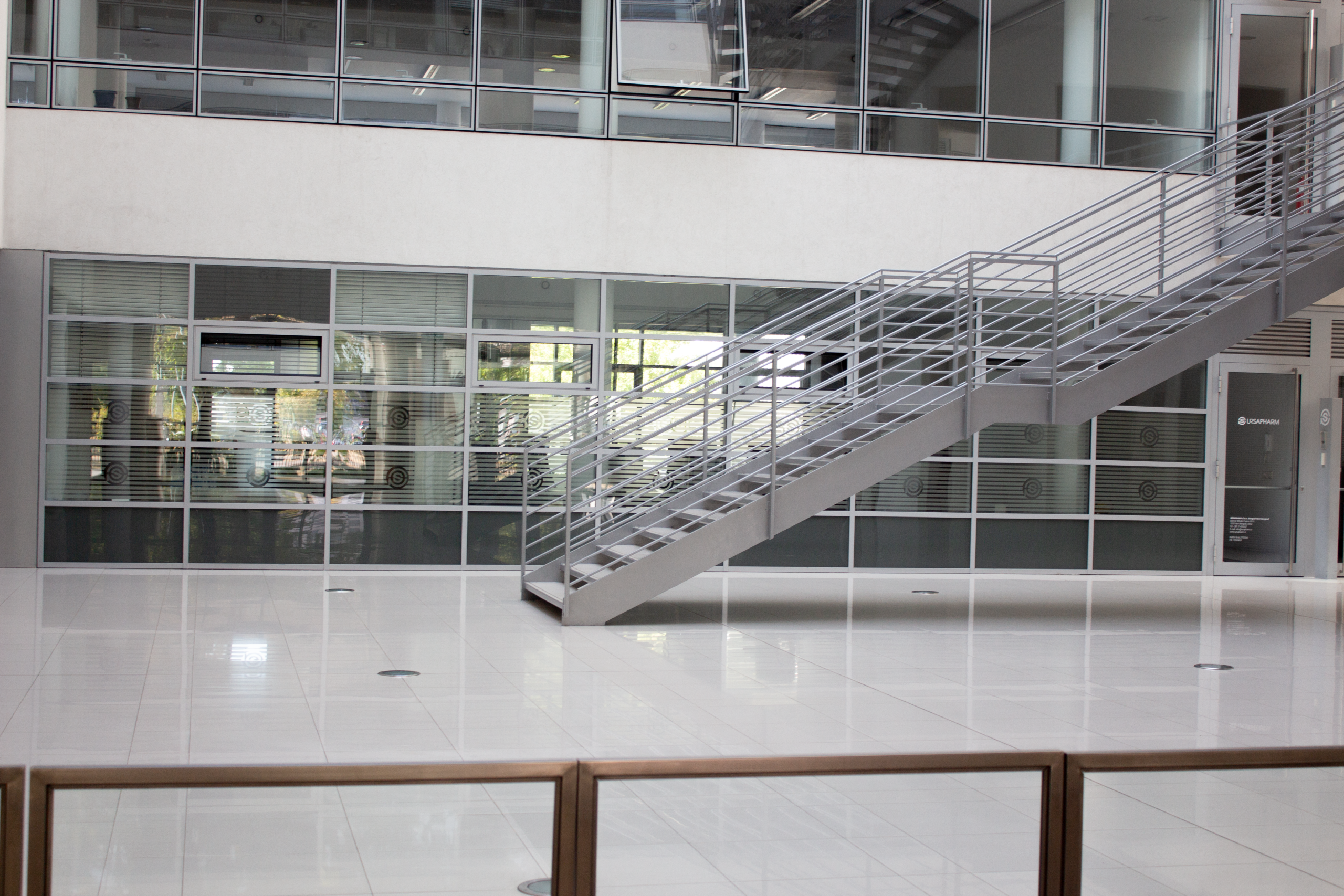 URSAPHAM Serbia office glass-wall branding